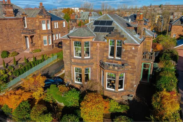 The firm recently said it was selling a four-bedroom villa in Glasgow for offers over £1.1 million, amid much appetite for homes going for at least seven figures. Picture: contributed.