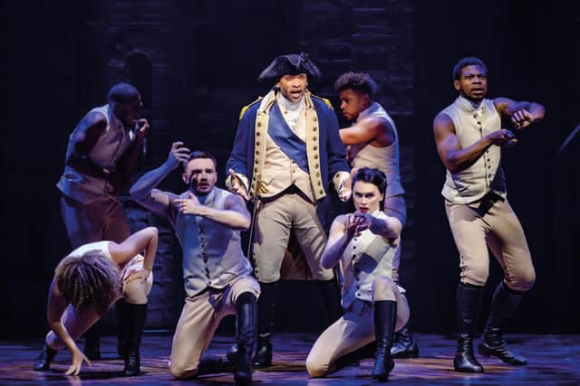 Charles Simmons will be playing George Washington in the hit stage musical Hamilton when it opens in Edinburgh. Picture: Danny Kaan