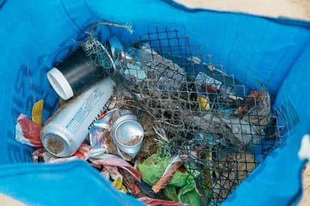 Plastic pieces, sweetie wrappers, drinks containers and wet wipes are among the top 10 most common items of litters found during clean-ups on Scottish beaches this year. Picture: MCS