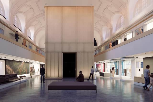 How the main hall will look when the Perth City Hall project is completed.