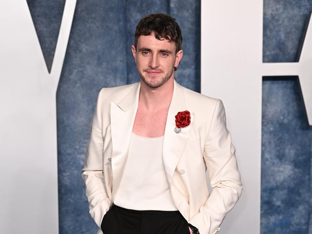 Paul Mescal attending the Vanity Fair Oscar Party held at the Wallis Annenberg Center for the Performing Arts in Beverly Hills