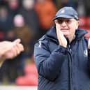 Falkirk manager John McGlynn could be lifting the League One title on Saturday. Pic: Michael Gillen
