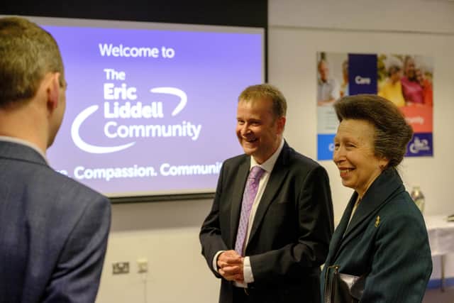 Introducing the organisation's patron HRH The Princess Royal to its work in person has been 'wonderful', says the CEO. Picture: Mike Wilkinson.