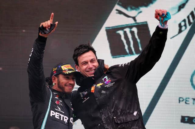 Toto Wolff fears the accident in Italy could hinder Lewis Hamilton's bid for an eighth world championship.