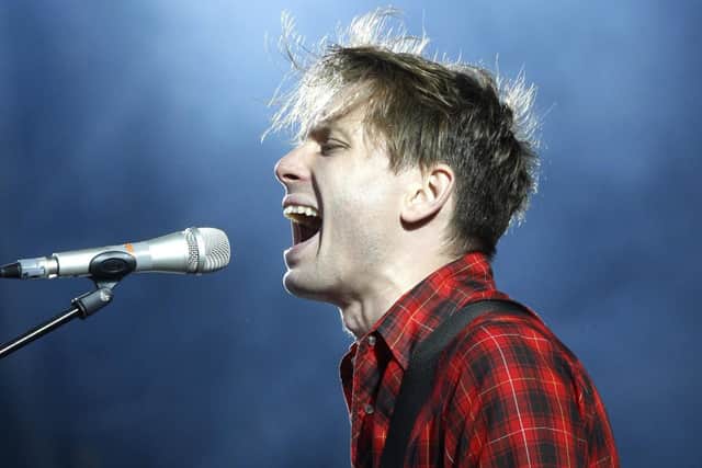 Alex Kapranos at the T in the Park music festival in 2009.
