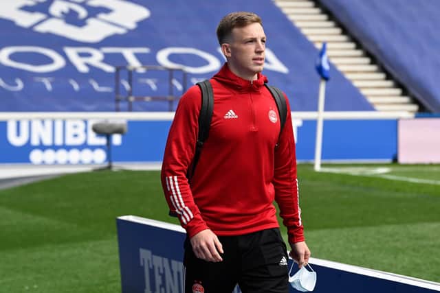 Aberdeen midfielder Lewis Ferguson has handed in a transfer request. Picture: SNS