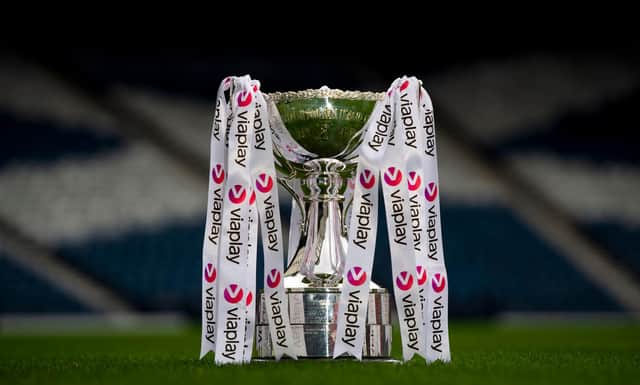 Celtic, Kilmarnock, Rangers and Aberdeen will contest the Viaplay Cup semi-finals at Hampden Park this weekend. (Photo by Ross MacDonald / SNS Group)