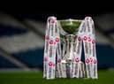 Celtic, Kilmarnock, Rangers and Aberdeen will contest the Viaplay Cup semi-finals at Hampden Park this weekend. (Photo by Ross MacDonald / SNS Group)