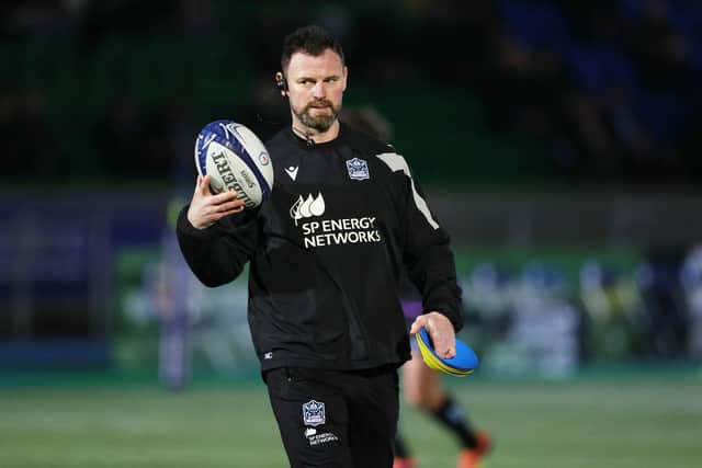 Glasgow Warriors attack coach Nigel Carolan has taken charge in Franco Smith's absence. (Picture: Craig Williamson - SNS Group)