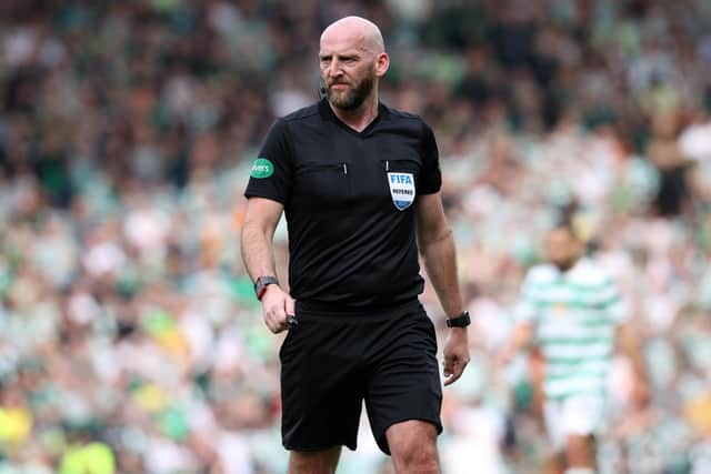 Referee Bobby Madden during last season's Scottish Cup semi-final between Celtic and Rangers at Hampden. (Photo by Alan Harvey / SNS Group)