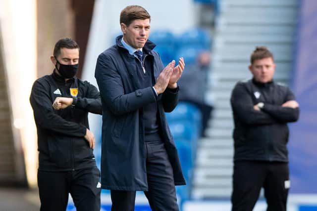 Rangers manager Steven Gerrard has applauded the backing he received from the Ibrox board of directors to strengthen his squad during the transfer window (Photo by Alan Harvey / SNS Group)