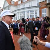 The R&A has made it clear that Turnberry will never host a major tournament while it remains under Donald Trump's ownership (Picture: Jeff J Mitchell/Getty Images)