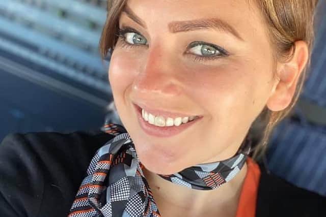 Laura's former career was with EasyJet. Picture Credit: Laura Crosbie.