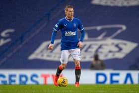 Steven Davis will make his 300th appearance for Rangers if he plays against Motherwell at Fir Park on Sunday. (Photo by Rob Casey / SNS Group)