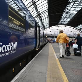 ScotRail has cut up to half its daily services because of the drivers' dispute. Picture: John Devlin