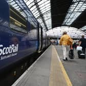 ScotRail has cut up to half its daily services because of the drivers' dispute. Picture: John Devlin