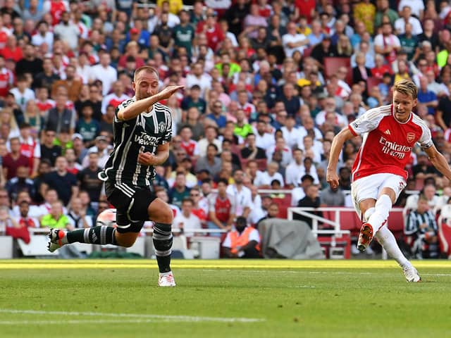 Arsenal will need to beat Manchester United on Sunday to keep their title dream alive.