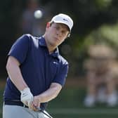 Bob MacIntyre chips during the second round of The Players Championship on the Stadium Course at TPC Sawgrass in Ponte Vedra Beach, Florida.Picture: Mike Ehrmann/Getty Images.