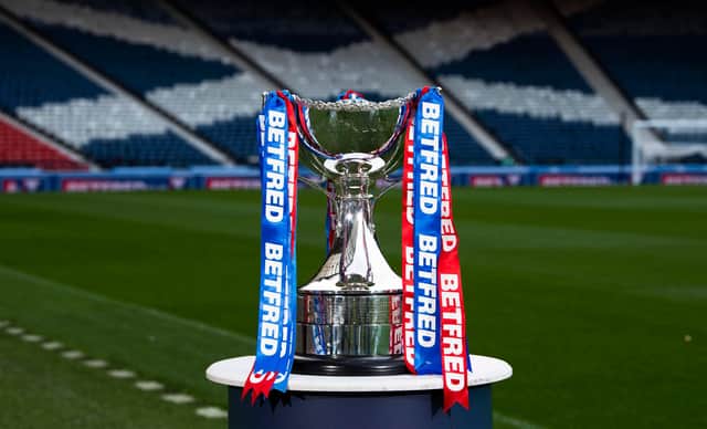 Premier Sports have chosen three fixtures for the last-16 of the Betfred Cup. Picture: SNS