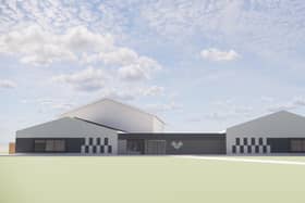 The leisure centre refurbishment includes new dance/fitness studio area, new gym and a modern changing village.