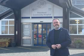The Banff and Buchan MP was given a tour of Peterhead Community Hospital.