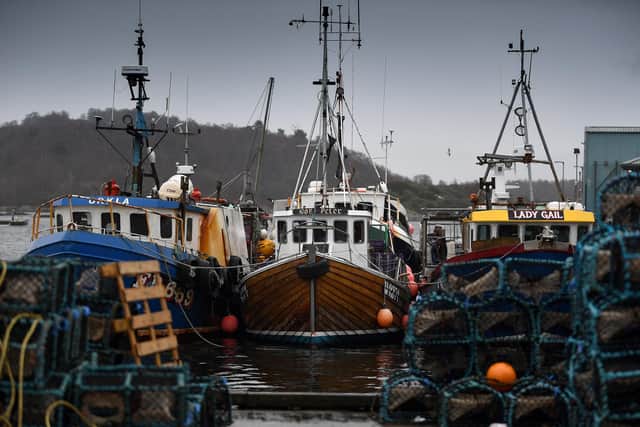 A new report warns of a worst-case scenario in which 56 per cent of Scottish waters could be closed to fishing boats.