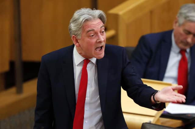 Richard Leonard, who was at university with John McLellan, has resigned as Scottish Labour leader (Picture: Andrew Cowan/Scottish Parliament)