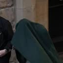 Andrew Miller is taken from Selkirk Sheriff covered by a blanket in February. Picture: Jeff J Mitchell/Getty Images