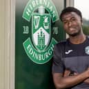 Nohan Kenneh is eager to impress for Hibs this season. Picture: Alan Rennie