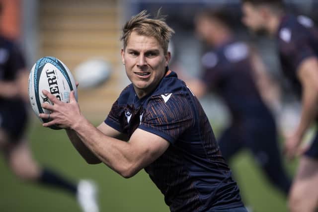 Jaco van der Walt says he would be happy to play centre or full-back for Edinburgh. (Photo by Paul Devlin / SNS Group)