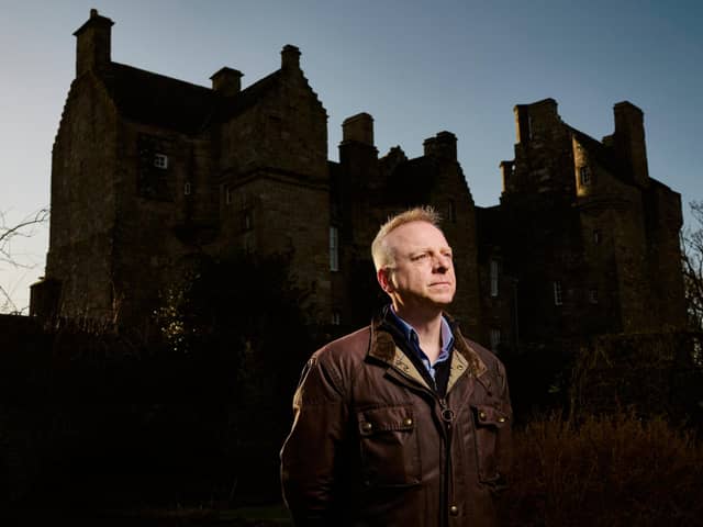 Philip Long, pictured at Kellie Castle in Fife, took over as chief executive of the National Trust for Scotland in summer 2020 -- at the height of the "worst crisis" in the independent charity's history. Picture: Malcolm Cochrane