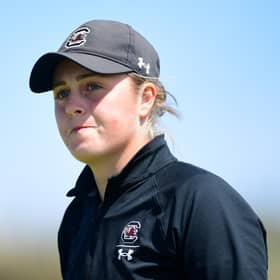 Hannah Darling during day two the R&A Women's Amateur Championship at Hunstanton Golf Club in Norfolk. Picture: Harriet Lander/R&A/R&A via Getty Images.