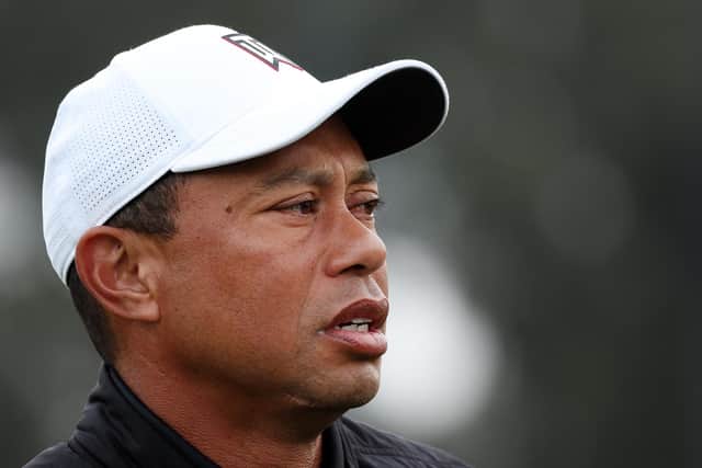 Tiger Woods has received a mixed reaction after handing Justin Thomas a tampon after outdriving him during the Genesis Invitational.
