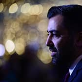 SNP Leader Humza Yousaf launches the party's general election campaign. Picture: John Devlin