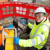 'It’s brilliant to reach one million homes and businesses [in Scotland], and a huge thank-you must go to our engineers and build partners,' says Openreach. Picture: Paul Reid.