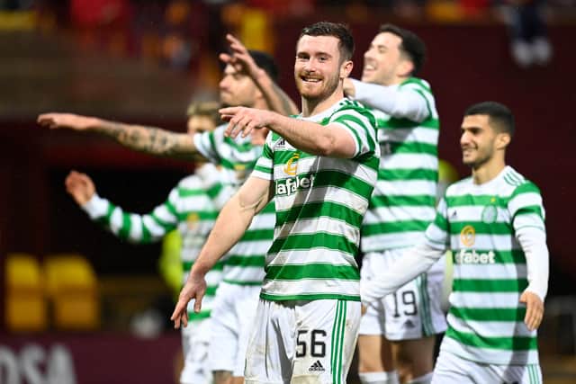 Celtic closed the gap to Rangers to four points on Saturday with a win over Motherwell. (Photo by Rob Casey / SNS Group)