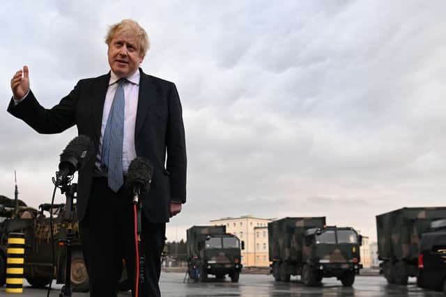 Boris Johnson and US President Joe Biden agreed there remains a “crucial window for diplomacy and for Russia to step back from its threats towards Ukraine” in a call on Monday evening, No 10 said.