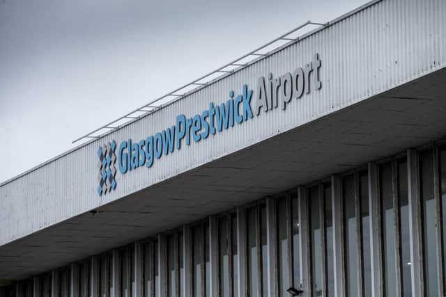 Prestwick Airport has seen increased demand for air freight. Picture: Robert Perry