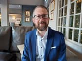 Marc Lassouaoui, of the United Nations Relief and Works Agency for Palestine Refugees in the Near East (UNRWA), visited Scotland for the first time.