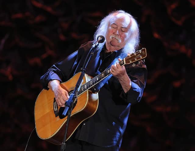 David Crosby on stage in Los Angeles, California, in 2013 (Picture: Mike Windle/Getty Images for IMF)