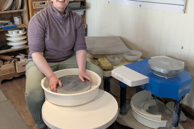 Irene Hughes, owner of Clay Half