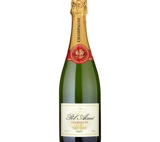 Another deal for Tesco Clubcard holders throughout December - bottles of Pol. Aime Champagne are just £10.