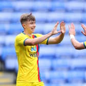 Scott Banks of Crystal Palace celebrates scoring from a free kick in a pre-season friendly against Reading on Saturday. Pic: Getty Images.