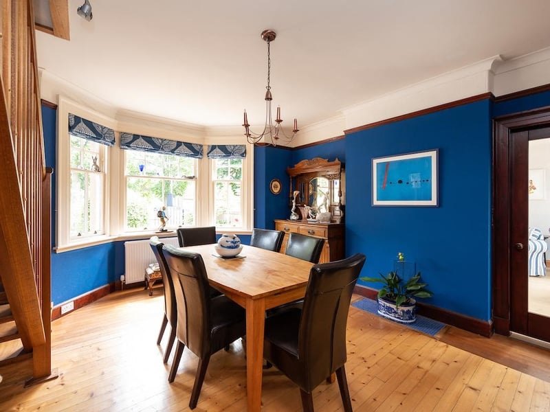 Exterior: There is a large rear garden with varied plants and a low-maintenance plot to the front of the property. A south-facing patio is accessed via the home’s sunroom.
Contact Rettie & Co.