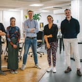 Nick Murray, Janani Prabhakaran, Euan Cameron, Carolina Melendez and Dec McLaughlin.