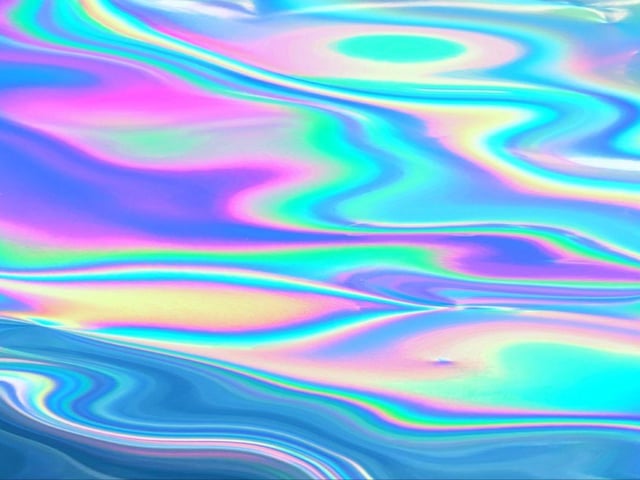 The eighth favourite word in the UK is iridescent. Meaning: Producing a display of rainbowlike colours.