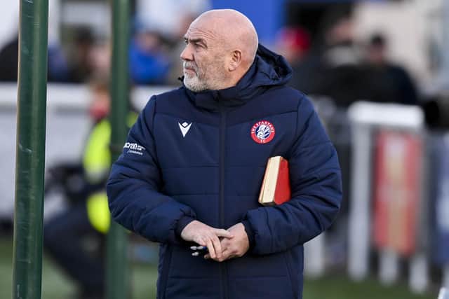 Spartans manager Dougie Samuel is preparing for his biggest match in charge of the Ainslie Park club - but not the most important. (Photo by Rob Casey / SNS Group)