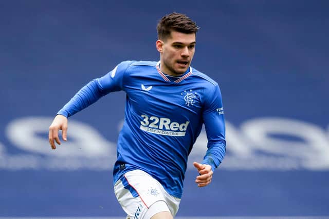 Ianis Hagi opened the scoring for Rangers in the 3-0 win over Livingston. (Photo by Craig Williamson / SNS Group)