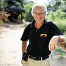 Iain Douglas-Hamilton at his research camp in Manyara (Picture: David Debber)