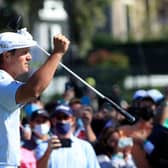 Bryson DeChambeau reacts to his shot off the sixth tee during the final round of the Arnold Palmer Invitational Presented by MasterCard at the Bay Hill Club and Lodge in Orlando, Florida. Picture: Sam Greenwood/Getty Images.